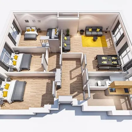 Big Self Checkin Appartement